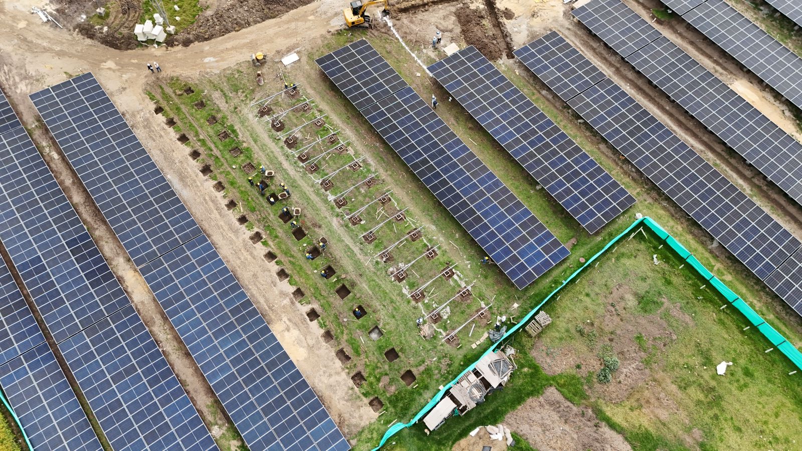 Proyecto subestación Suamox fase de construcción 1