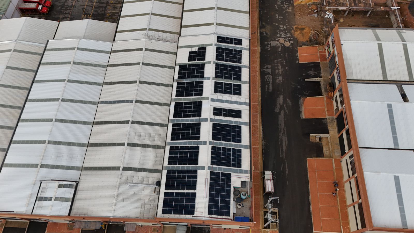 Fase de construcción solar ATI