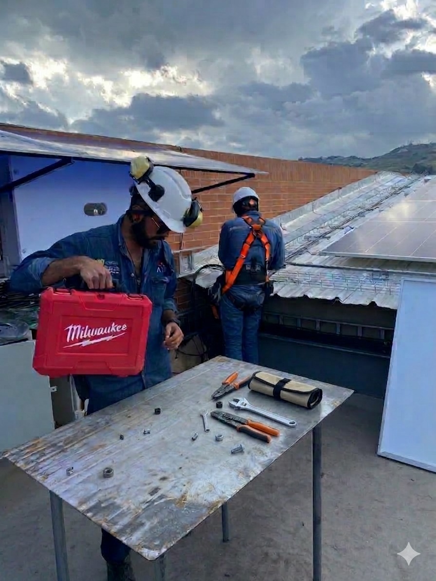 Mantenimiento sistema solar AGPE