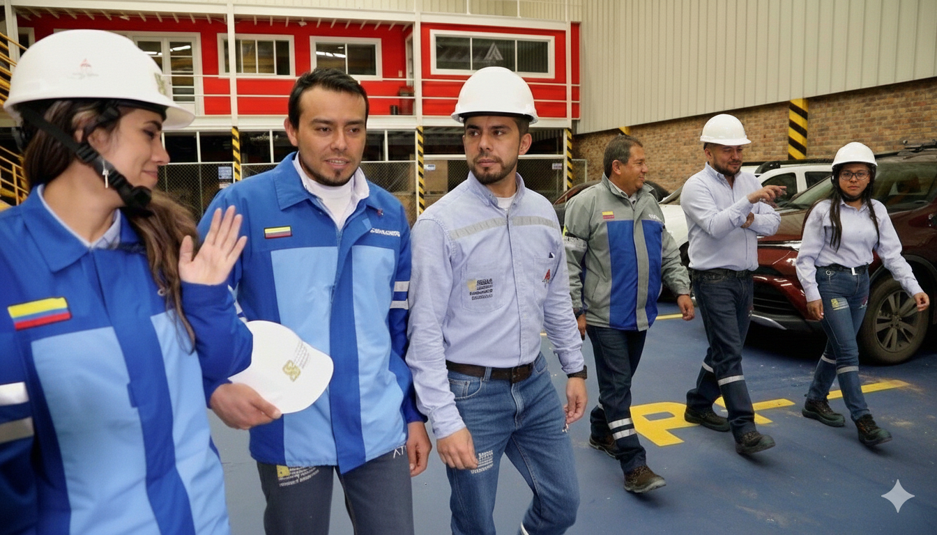 Equipo ENEL en campo